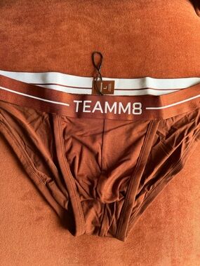 TEAMM8 Men's Icon Sport Brief in Cocoa